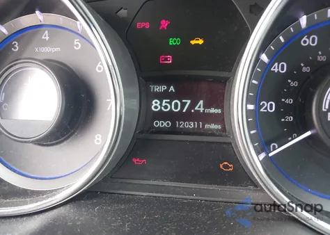 2013 Hyundai Sonata Gls из США, поврежденный, VIN 5NPEB4AC8DH757687